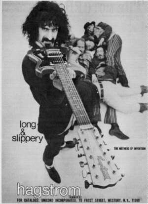 Frank Vincent Zappa, born December 21