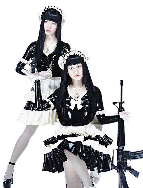 FEMM (Far East Mention Mannequins - RiRi (Emily Kaiho) and LuLa (Hiro Todo)